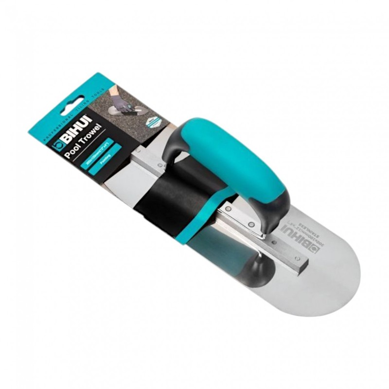 Gletiera semi-circulara INOX 300 x 100mm - BIHUI-FTPT300