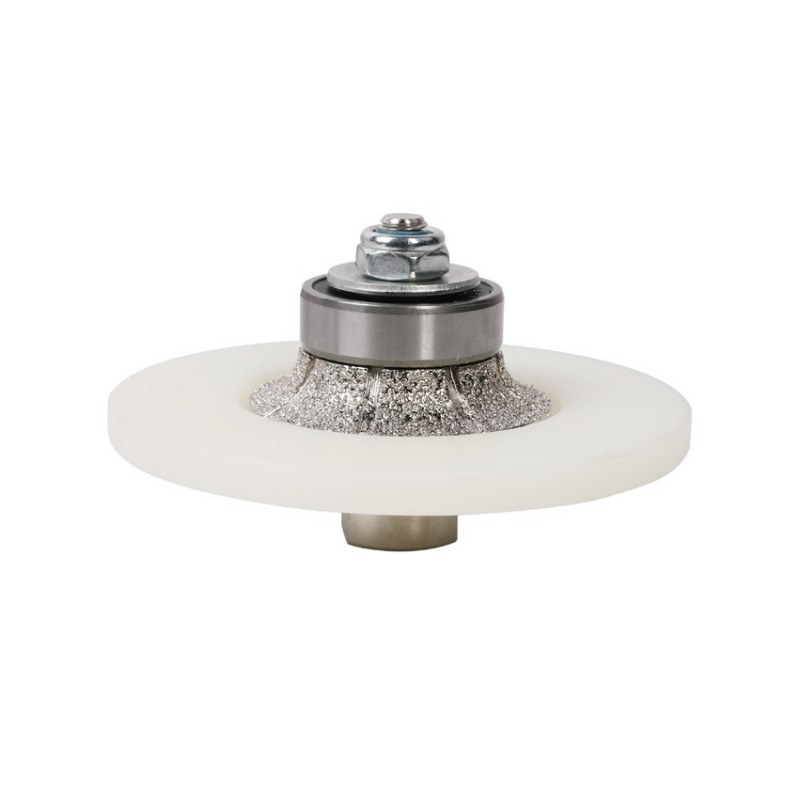 Freza diamantata pentru profilare Profil semirotund, B-10mm, ∅115xM14 - BIHUI-DCPB10