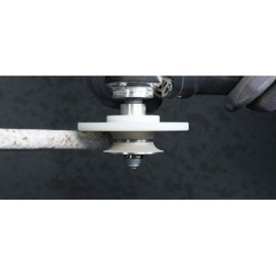 Freza diamantata pentru profilare Profil Bullnose, V-22mm, ∅115xM14 - BIHUI-DCPV22