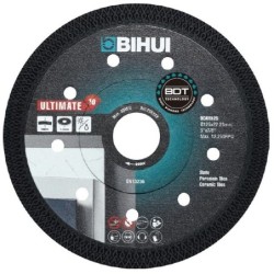 Disc Diamantat pt. Materiale dure, Portelan, Placi ceramice, 125x22.2 (mm) Ultimate BDT - BIHUI-DCAM125