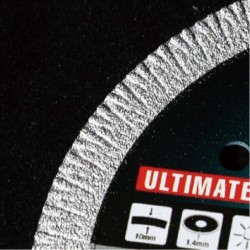 Disc Diamantat pt. Materiale dure, Portelan, Placi ceramice, 125x22.2 (mm) Ultimate BDT - BIHUI-DCAE125