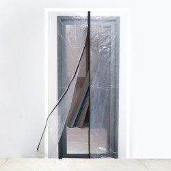 Protectie anti-praf usa, prindere magnetică 220x120cm - BIHUI-DCSDDM