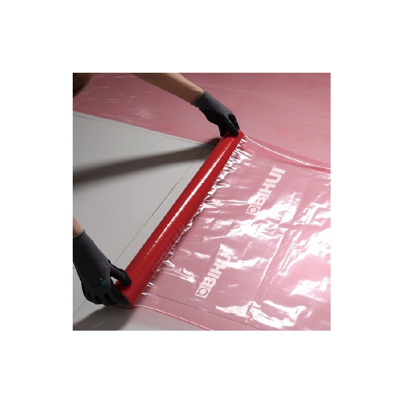 Folie protectoare pentru pardoseli 700mm x 25m - BIHUI-FTFP700