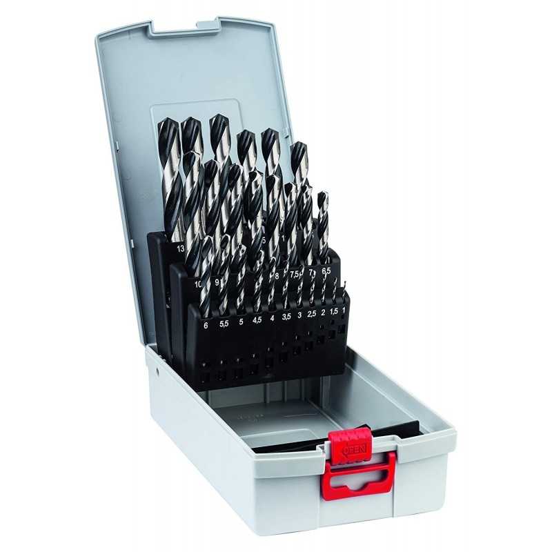 Bosch Set 25 burghie HSS PointTeq ProBox