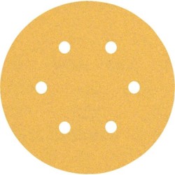 Bosch Set 5 foi abrazive C470, 150mm, G100, 6 orificii