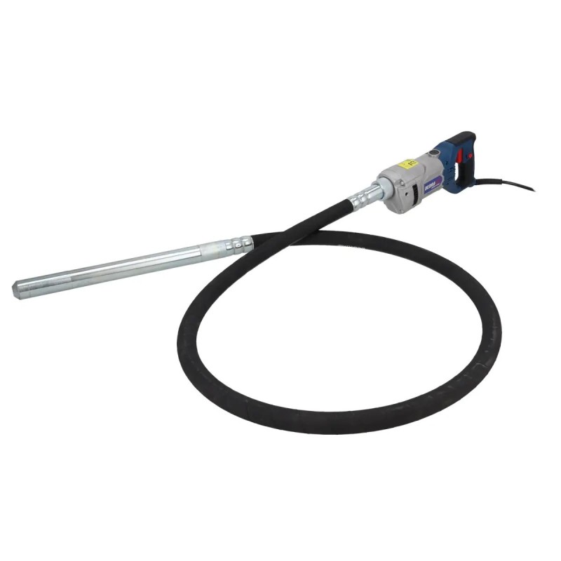 Vibrator pentru beton 1250W, furtun 2.5m