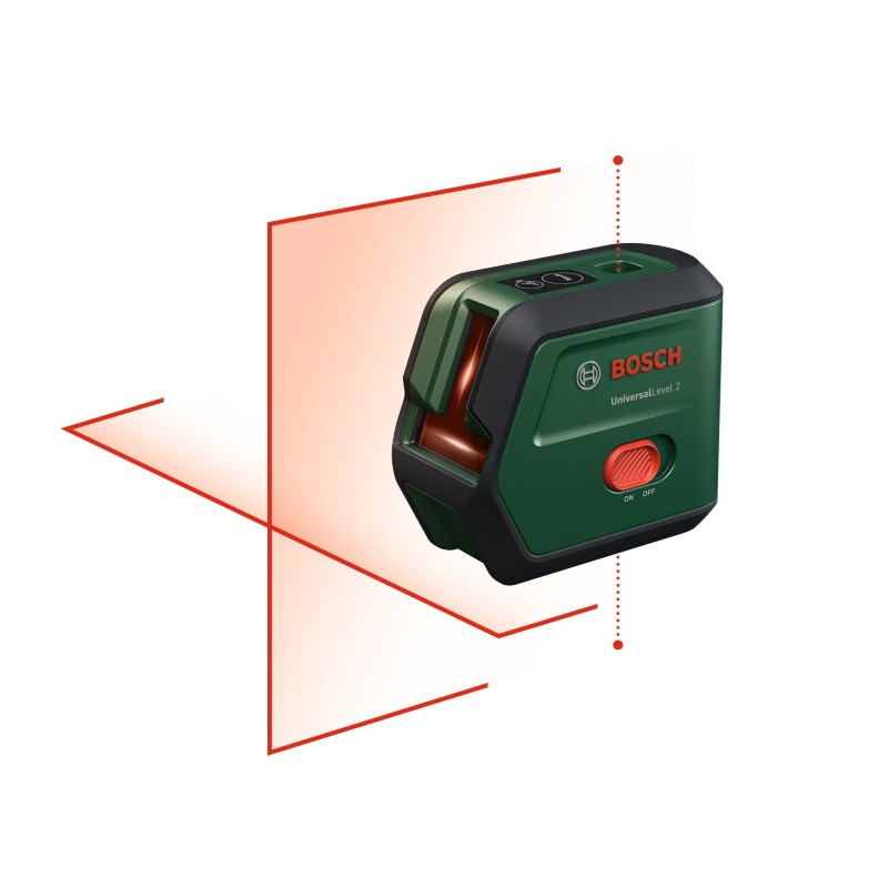 Bosch Nivela laser cu linii UniversalLevel 2, 12m