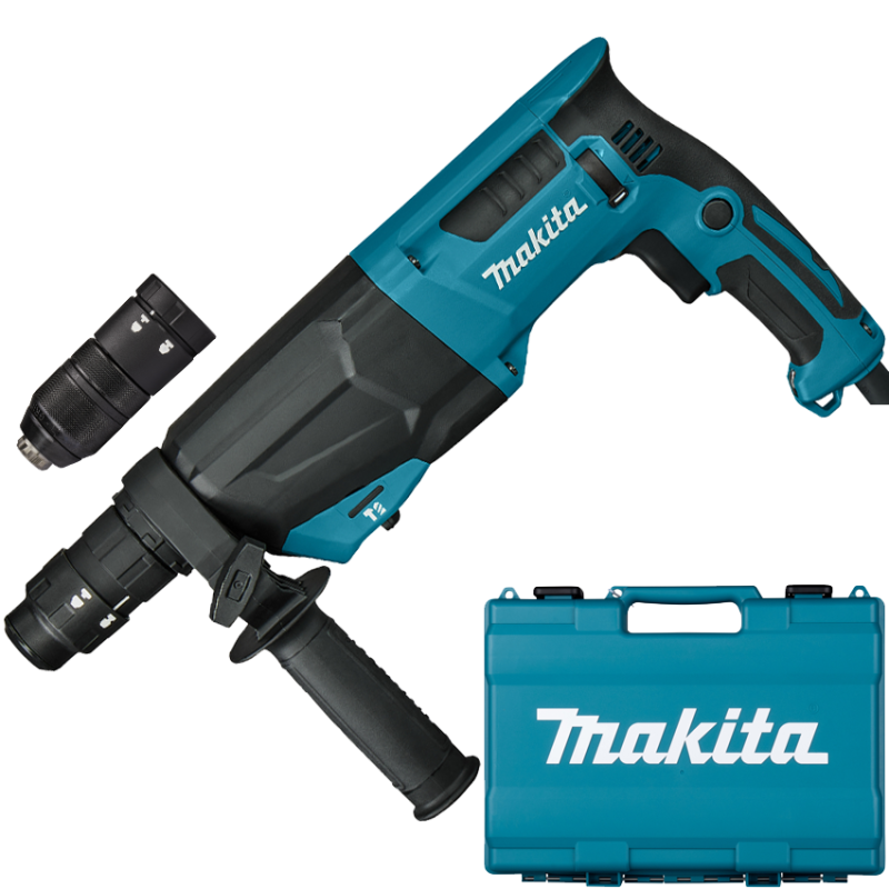 MAKITA HR2670FT Ciocan rotopercutor SDS-plus 800W, 3J