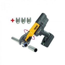 REMS Pachet presa radiala cu acumulator Mini-Press ACC Li-Ion Super-Aktion + 3 clesti de presare 578X11 R220