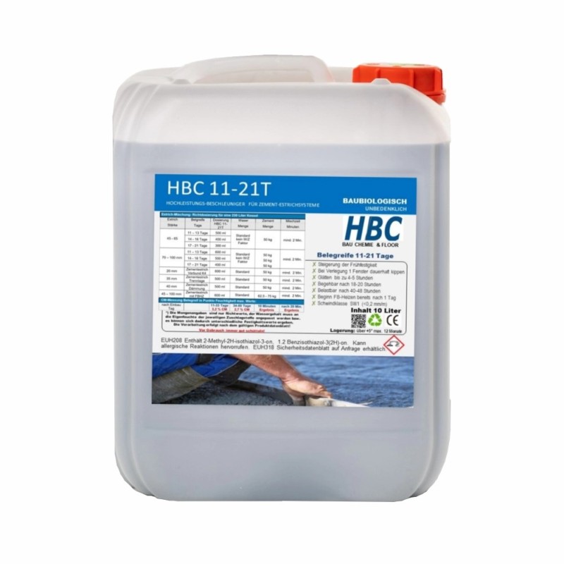 Aditiv accelerator pentru sape HBC 11-21T, bidon 10L