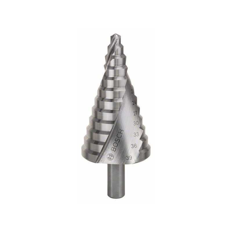 Bosch Burghiu in 12 trepte HSS, 6-39mm