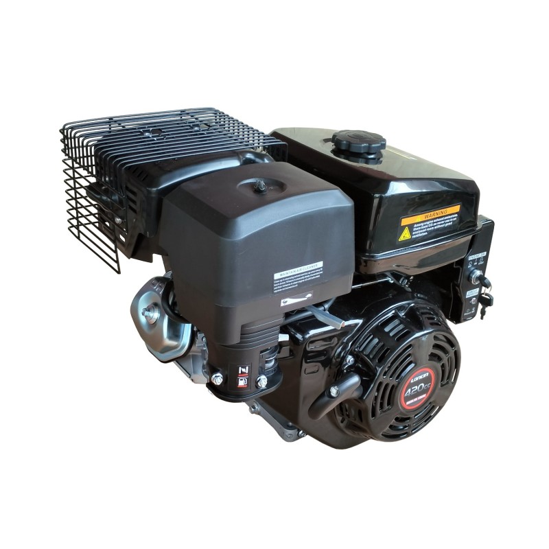 Loncin G420F Motor benzina 9kW, 420cc, 1C 4T OHV, ax drept, cu pana