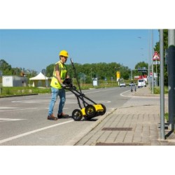 Surveyor Kit Leica DS4000 - Scanner de detectie utilitati subterane / Georadar (GPR) + GLS30 GAD50 + roti teren