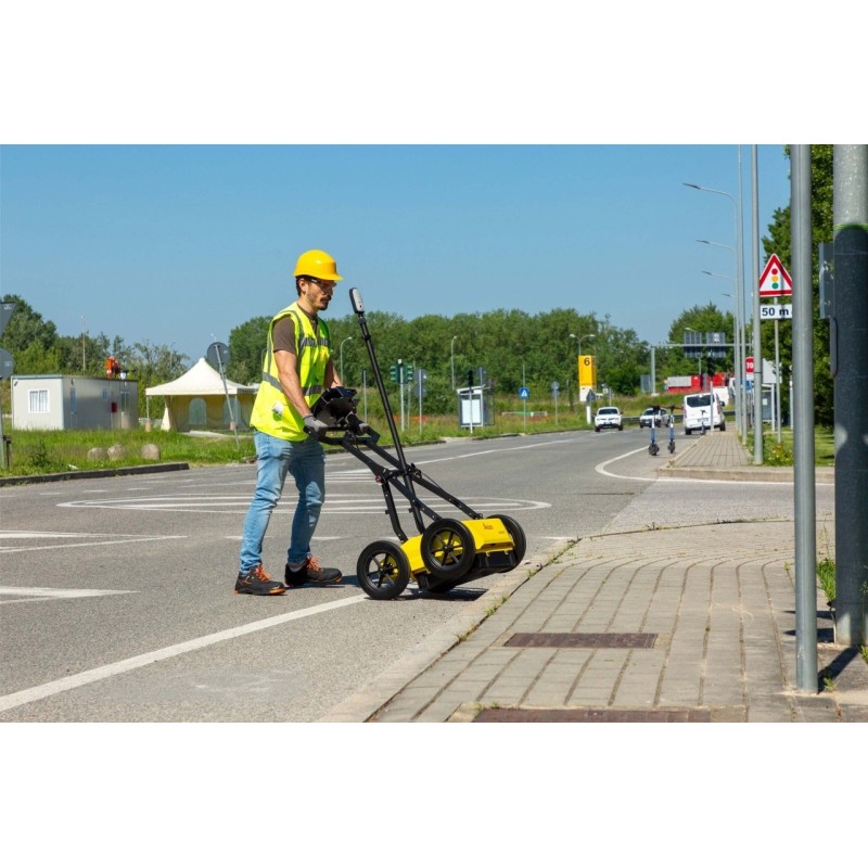 Surveyor Kit Leica DS4000 - Scanner de detectie utilitati subterane / Georadar (GPR) + GLS30 GAD50 + roti teren