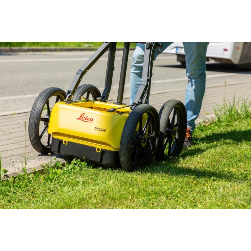 Surveyor Kit Leica DS4000 - Scanner de detectie utilitati subterane / Georadar (GPR) + GLS30 GAD50 + roti teren