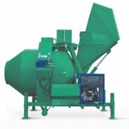 Betoniera cu automatizare BIR 750BM, Benzina, 10,5 kW, 750 l, 17 m³/h, pornire manuala