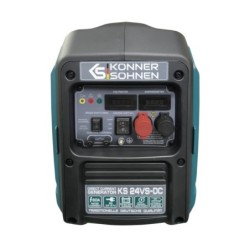 Generator de curent continuu DC 24-27V, 1.6 kW, max. 60A - benzina - Konner & Sohnen - KS-24VS-DC