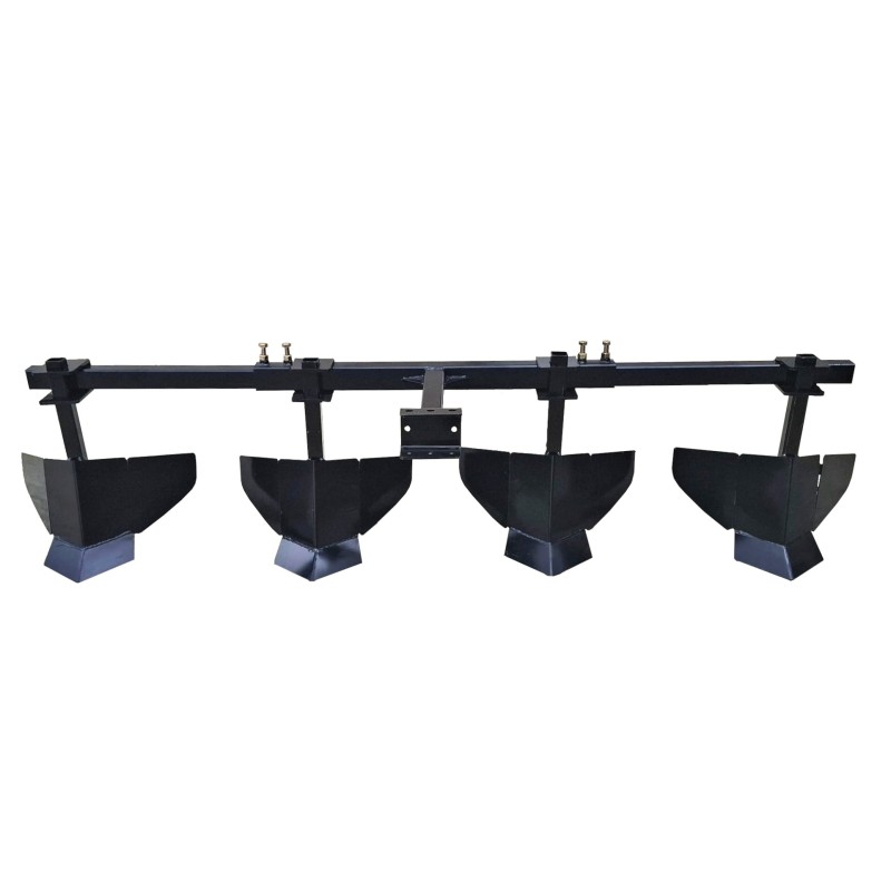 ProGARDEN Cultivator cu 4 brăzdare pentru minitractoarele Campo T