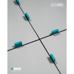 Penite pt. distantare placi de gresie, faianta si placi, rost max. 6mm, 75buc in galeata - BIHUI-TSW75