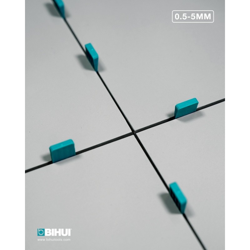 Penite pt. distantare placi de gresie, faianta si placi, rost max. 6mm, 75buc in galeata - BIHUI-TSW75