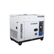 Generator de curent monofazat cu motor diesel Hyundai DHY-8600SE-LRS