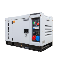 Generator de curent monofazat cu motor diesel Hyundai DHY-10000SE-T