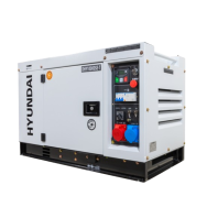Generator de curent monofazat cu motor diesel Hyundai DHY-10000SE-T