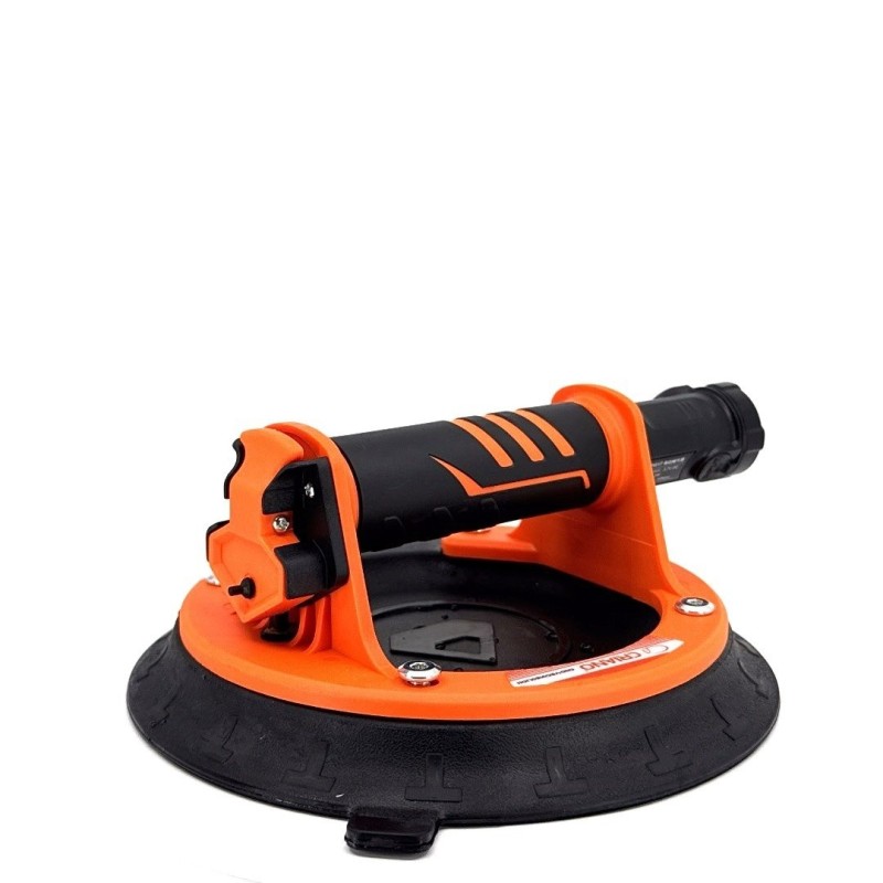 Ventuza Profesionala cu pompa ELECTRICA de vid pentru manipulare placi rugoase sau fine Ø200mm, 150kg - CNO-VECO120LION