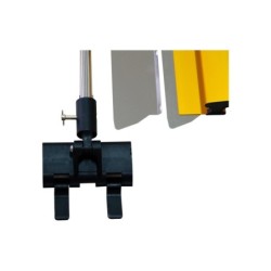 Set de gletiere profesionale Heavy-Duty aluminiu 30, 50, 80 (cm) x 3,5mm cu maner extensibil si cutie de transport - CNO-GHD853S