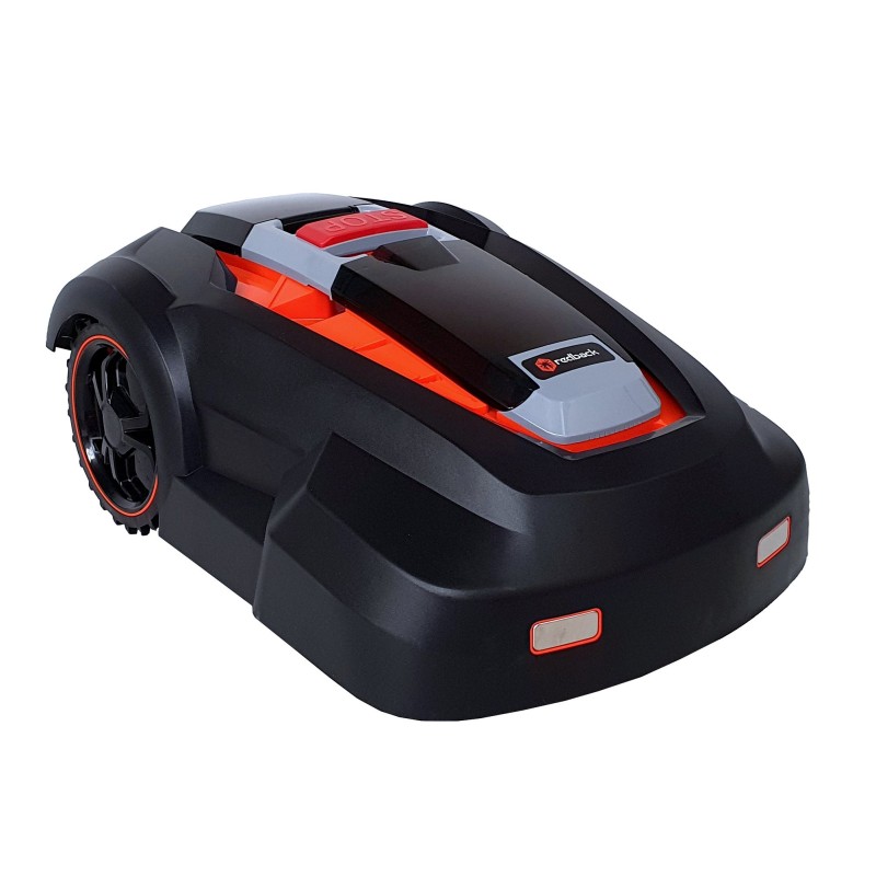 Redback RM24A-15 Robot de tuns gazon, 28V, 4Ah, 240mm, 25-65mm, 1500mp
