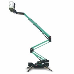 Nacela cu senile tip spider IMER ACCESS IM R20 DA Hlucru 20m/maxim 230kg Kubota Z602, 12.5 Kw