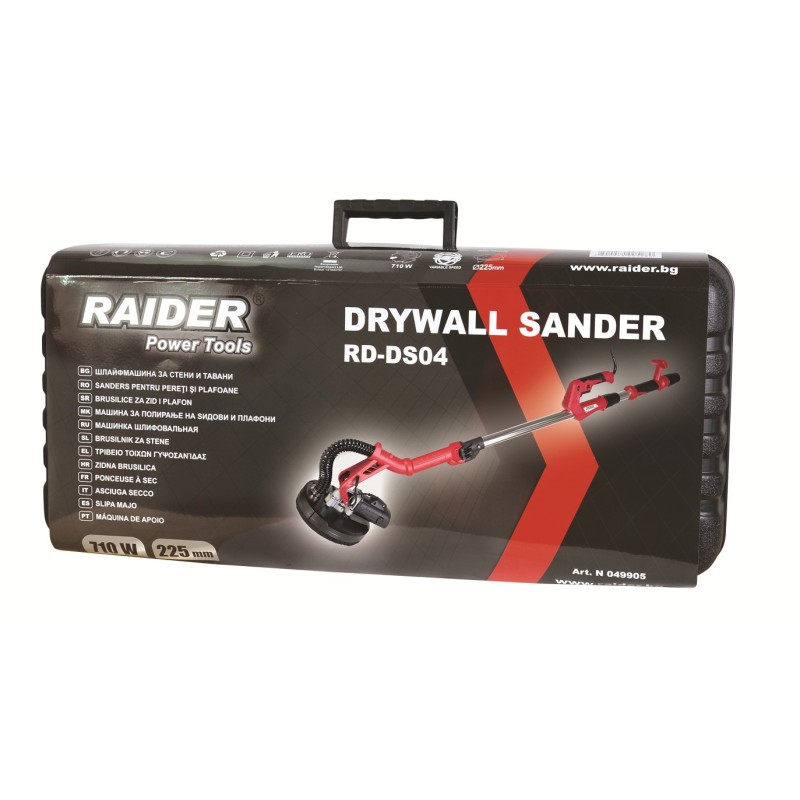 Raider RD-DS04 Slefuitor electric pereti 710W, 225mm
