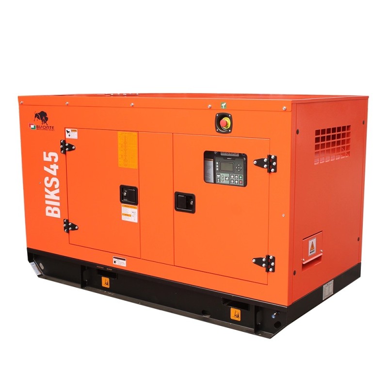 Generator de curent Bisonte BIKS45, insonorizat, Putere maxima 44kVA 400V ATS inclus