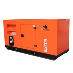 Generator de curent Bisonte BIKS110, insonorizat, Pmax=110kVA 400V ATS inclus
