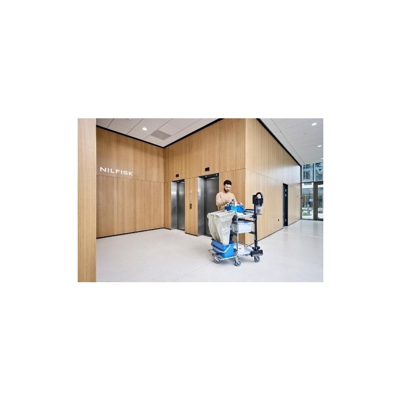 Aspirator profesional vertical VU200 - 550W, 255mm - Nilfisk-128390174