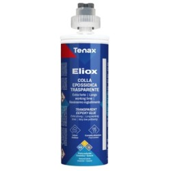 Adeziv Epoxidic Velvet, extra-puternic, pentru lipiri expuse, sigur pt. alimente - Tenax ELIOX Cartus 215ml