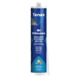 Etanșant Neutru Transparent, pt. ceramica, piatra naturala si quartz - Tenax SI Silicone tub 300ml