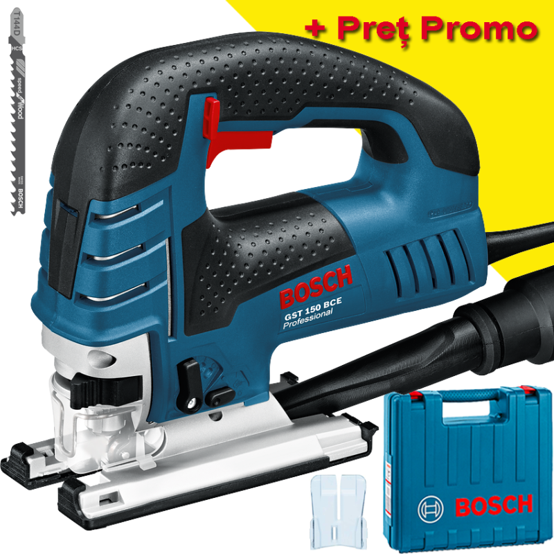 BOSCH GST 150 BCE Ferastrau vertical 780 W (Valiza usor deteriorat!)