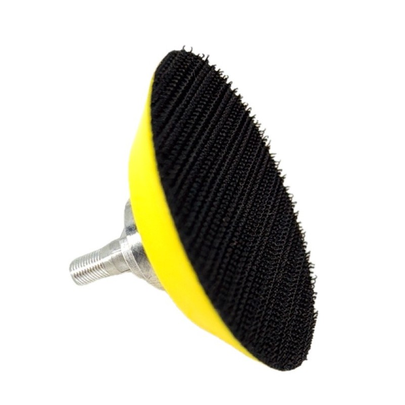 Suport flexibil cu velcro pt. dischete / paduri diamantate si accesorii cu scai Ø50mm - prindere filet M5x0.5mm - CNO-MPU350W-PA