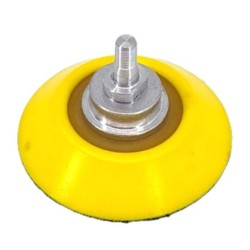 Suport flexibil cu velcro pt. dischete / paduri diamantate si accesorii cu scai Ø50mm - prindere filet M5x0.5mm - CNO-MPU350W-PA