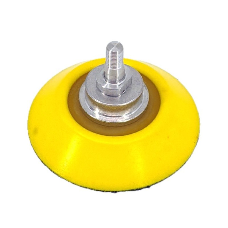 Suport flexibil cu velcro pt. dischete / paduri diamantate si accesorii cu scai Ø50mm - prindere filet M5x0.5mm - CNO-MPU350W-PA