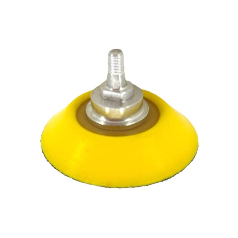 Suport flexibil cu velcro pt. dischete / paduri diamantate si accesorii cu scai Ø50mm - prindere filet M5x0.5mm - CNO-MPU350W-PA