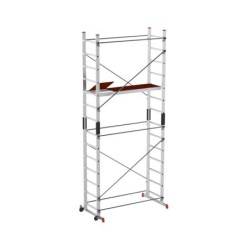 Schela aluminiu mobila 2x2(m), inaltime 4m, platforma 1,6x0,45(m), max. 150kg - CNO-SME-ADDY5M