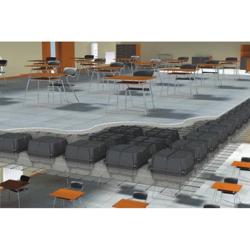 Sistem de cofrare din plastic U-BOOT CONE 16+06 cm SINGLE