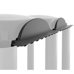 Sistem de cofrare din plastic MENSOLA ATLANTIS h.15 cm 71 x 71 cm