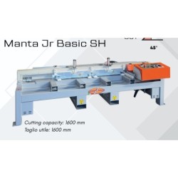 Masina de prelucrat marmura Manta JR Basic Short 45°, cap fix si invertor - lung. max. 160cm, 5.5 kW, 400V - Mondial-150822
