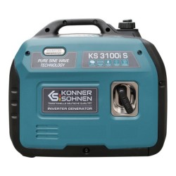 Generator de curent 3.1 kW inverter - benzina - Konner & Sohnen - KS-3100iS