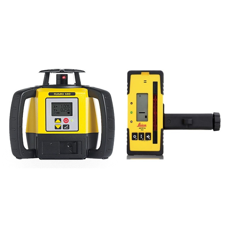 Nivela Laser Rotativa Rugby 680 - Li-Ion A600 - RodEye 120 - Leica-6011159