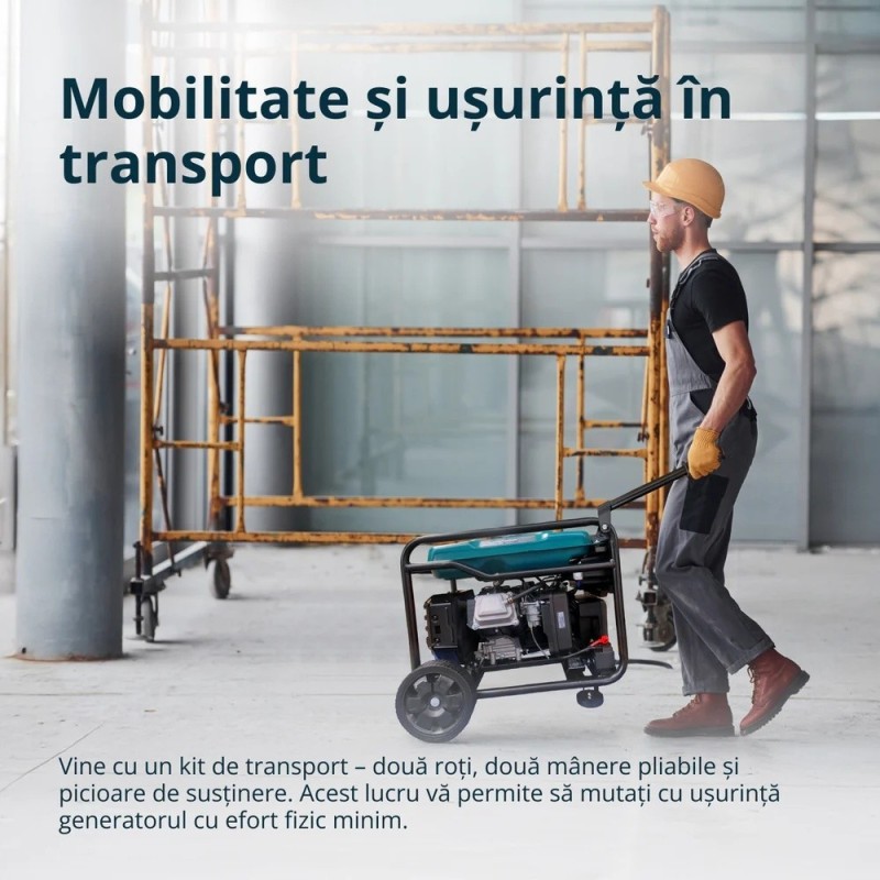 Generator de curent 6.5 kW inverter - benzina - Konner & Sohnen - KS-6500iE