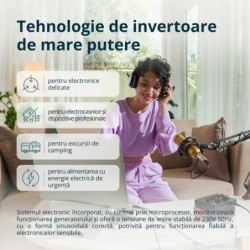 Generator de curent 6.5 kW inverter - benzina - Konner & Sohnen - KS-6500iE